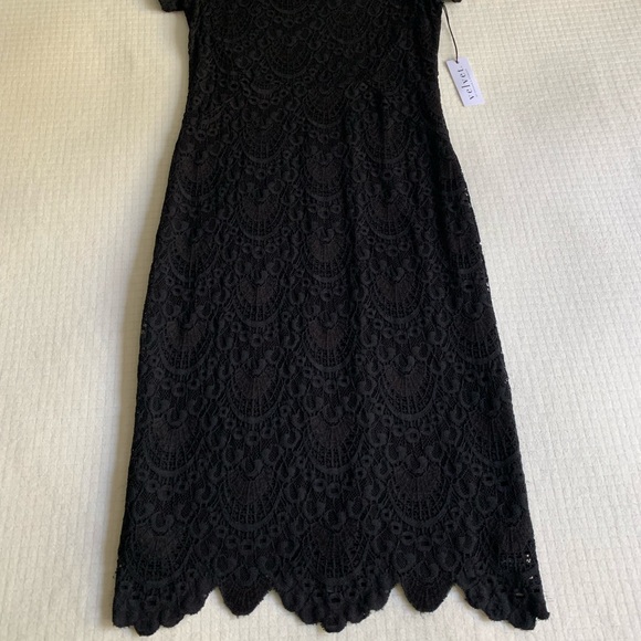 NWT Velvet by G&S black lace dress - Picture 10 of 14